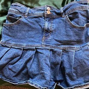 Jean skirt